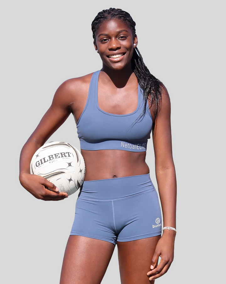 Netball Shorts - Steel