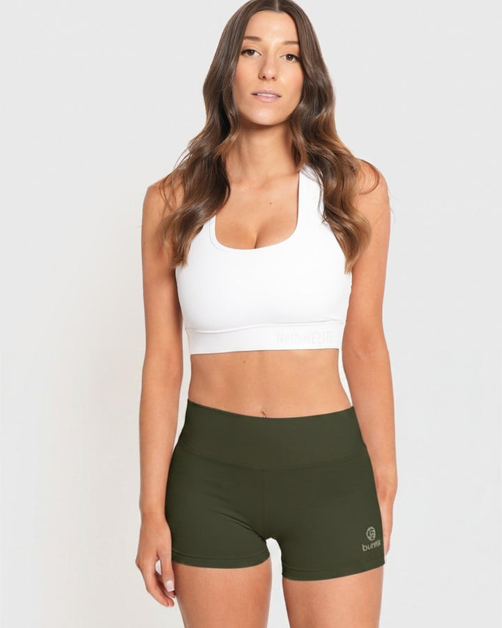 Netball Shorts - Olive