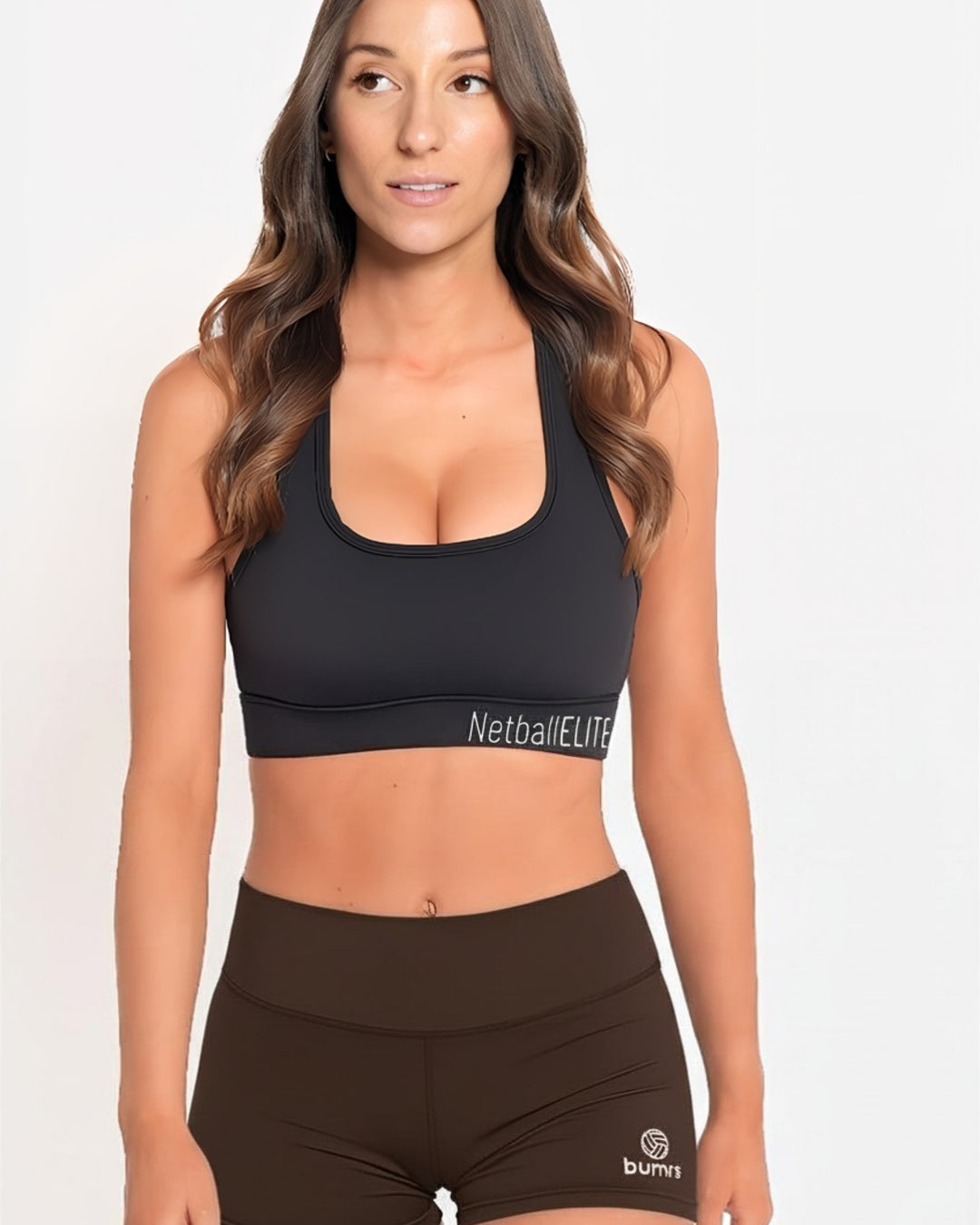 Netball Shorts - Chocolate