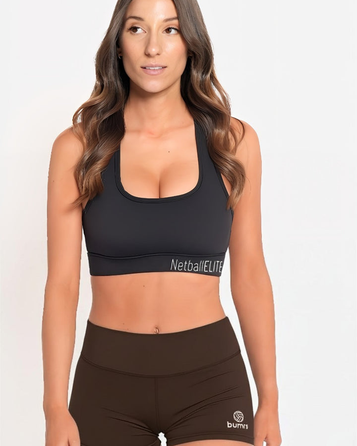 Netball Shorts - Chocolate
