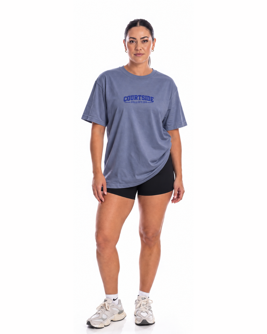 Courtside Oversize T-Shirt - Blue