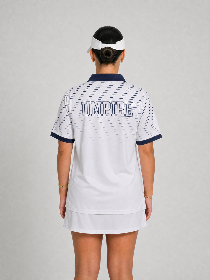 White Bumrs Visor