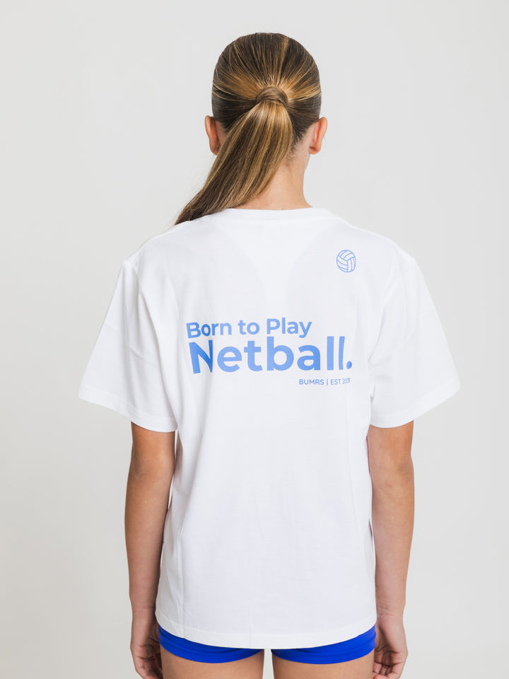 Youth Born To Play Netball T-Shirt