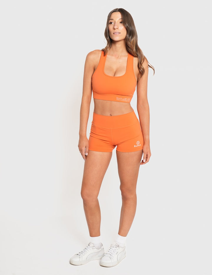 Netball Shorts and Crop Set - Citrus