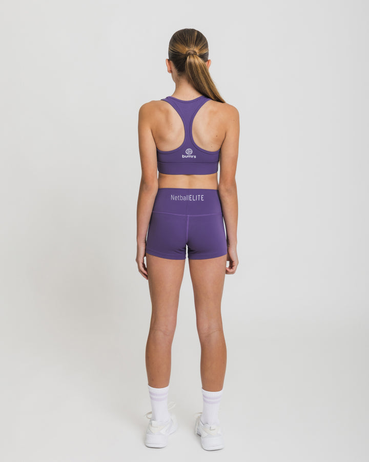 Netball Shorts - Purple